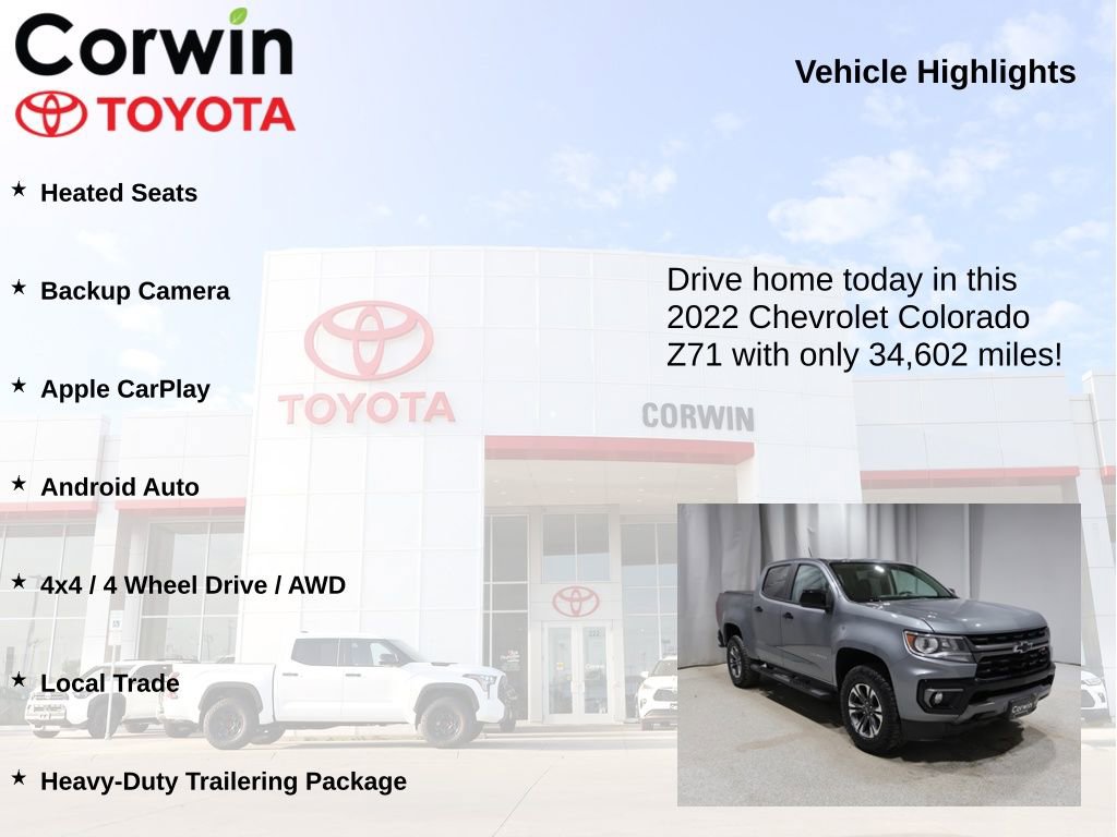 Used 2022 Chevrolet Colorado Z71 image 7