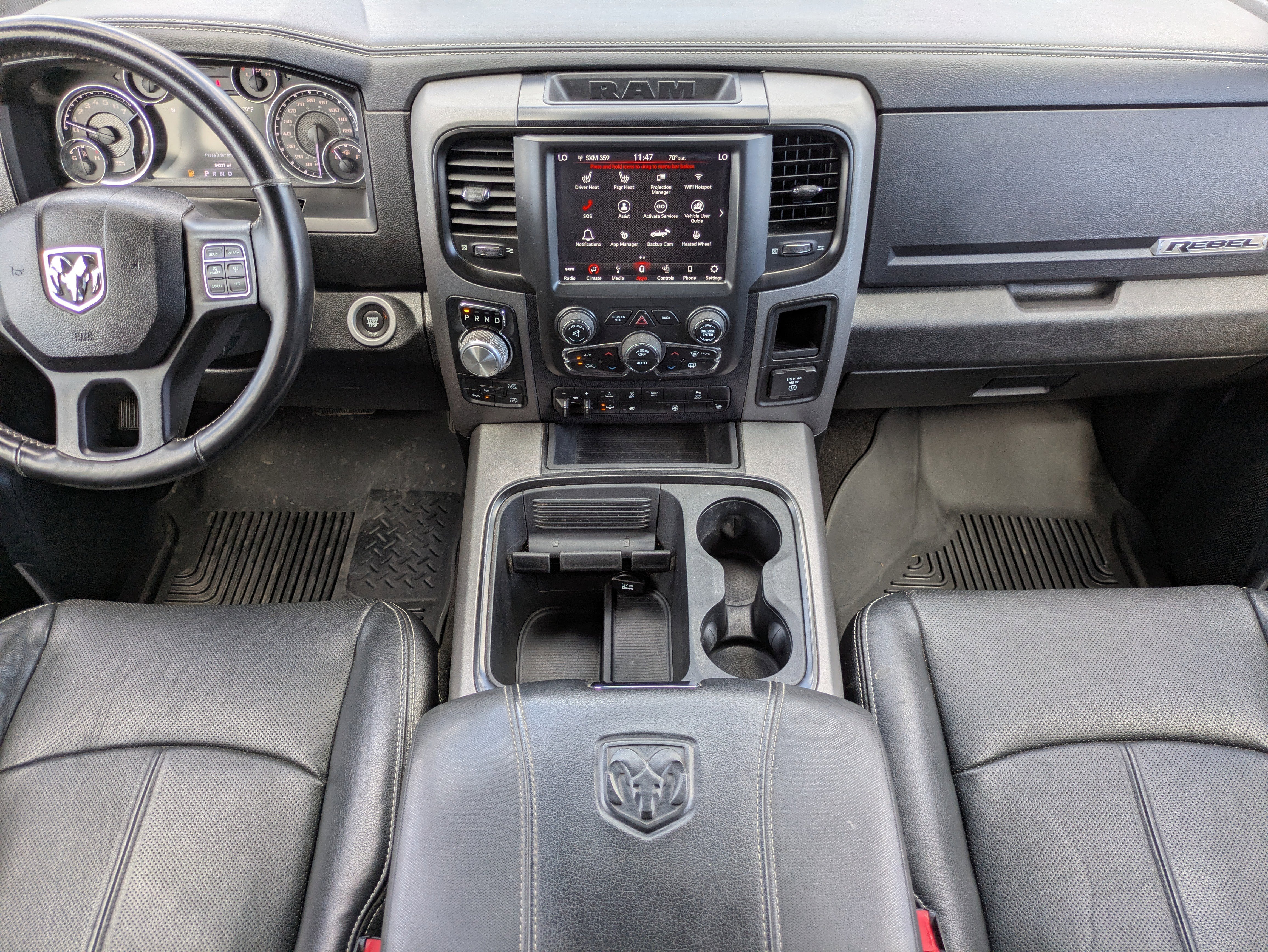 Used 2018 RAM 1500 Rebel w/ Ram 1500 Black Rebel Group image 9