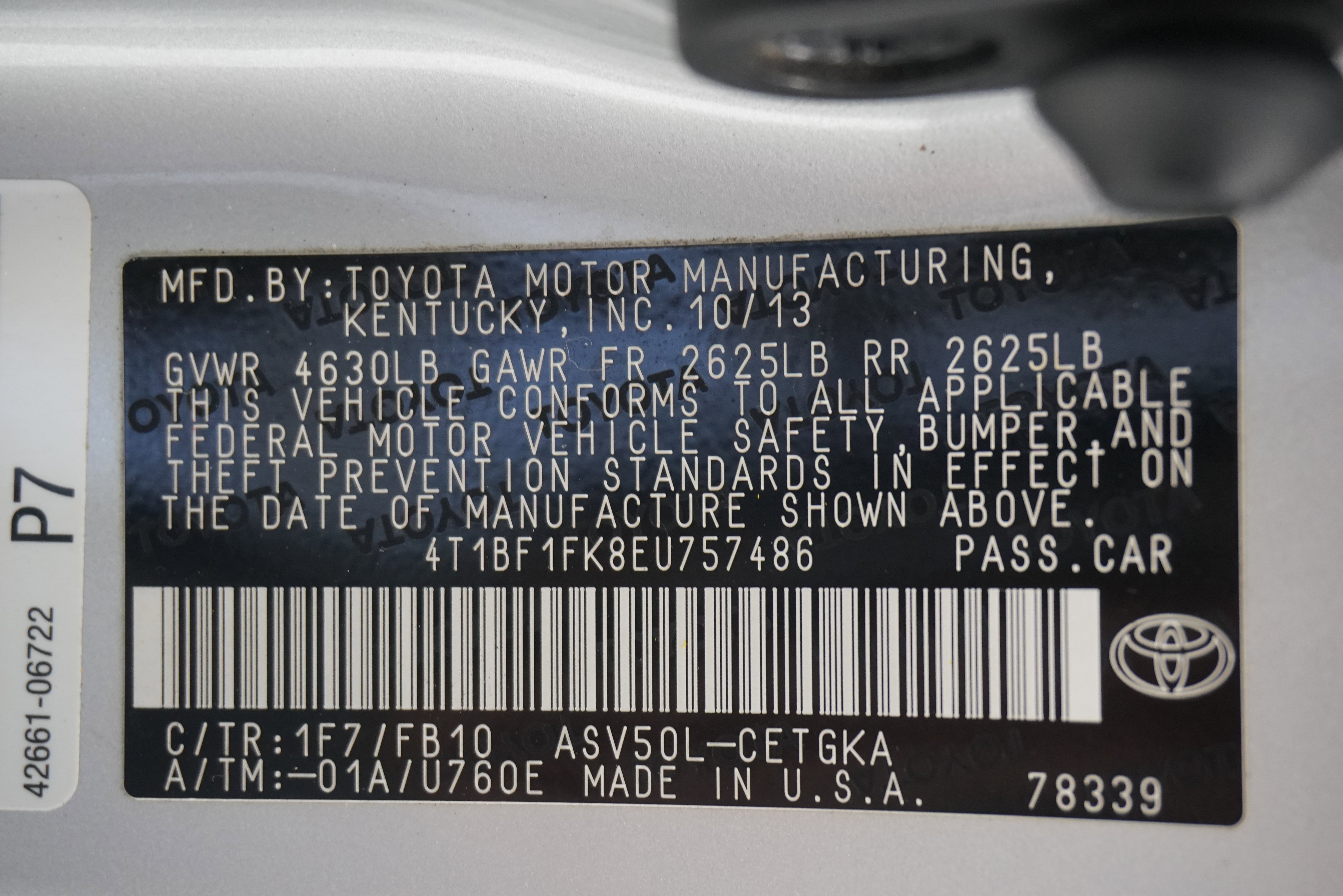 Used 2014 Toyota Camry XLE FWD image 28