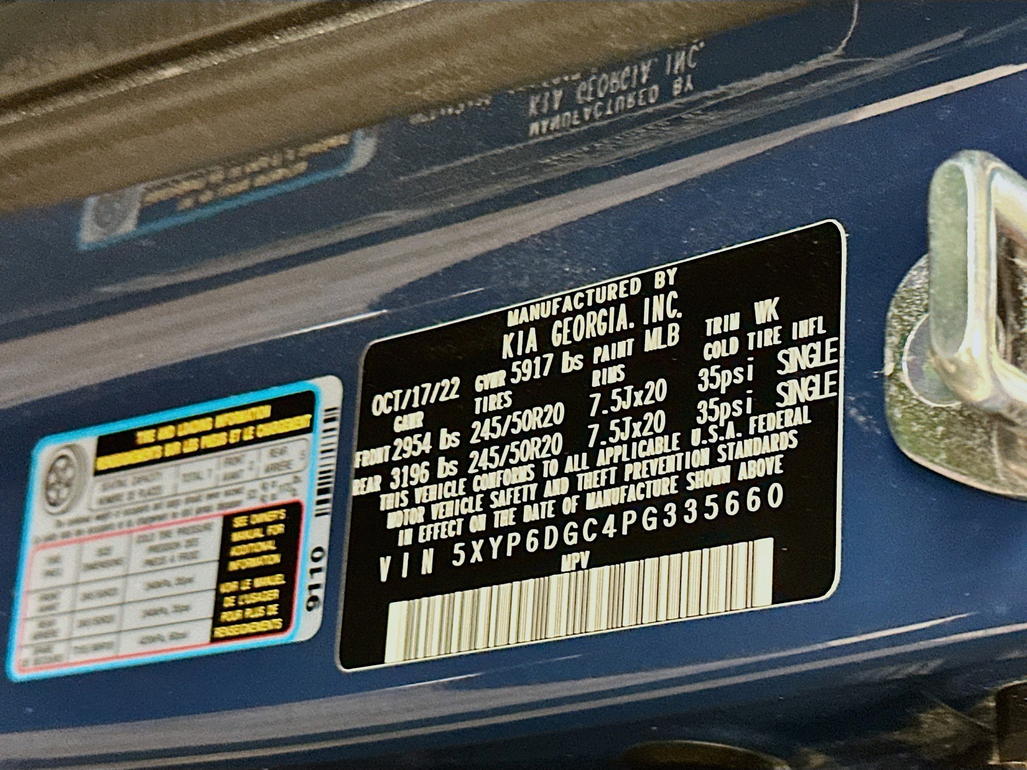 Used 2023 Kia Telluride S w/ S Sunroof Package image 12