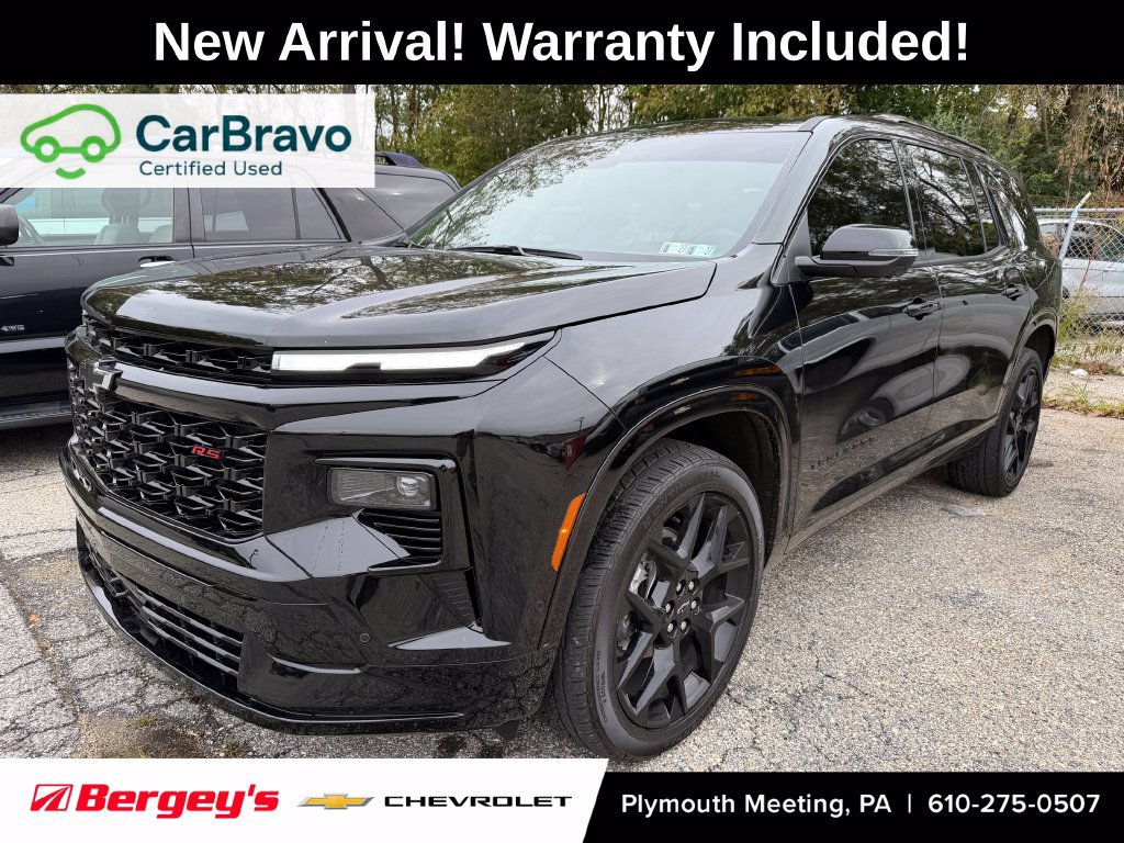Certified 2025 Chevrolet Traverse RS AWD/4WD image 1