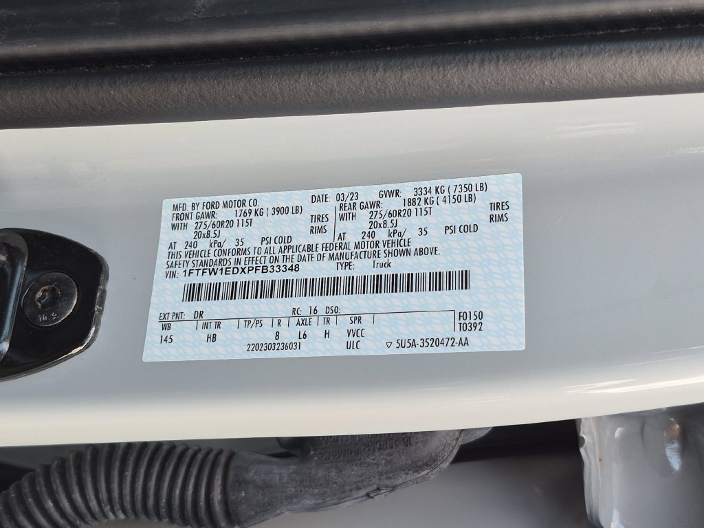 Certified 2023 Ford F150 Lariat w/ Equipment Group 502A High AWD/4WD image 41