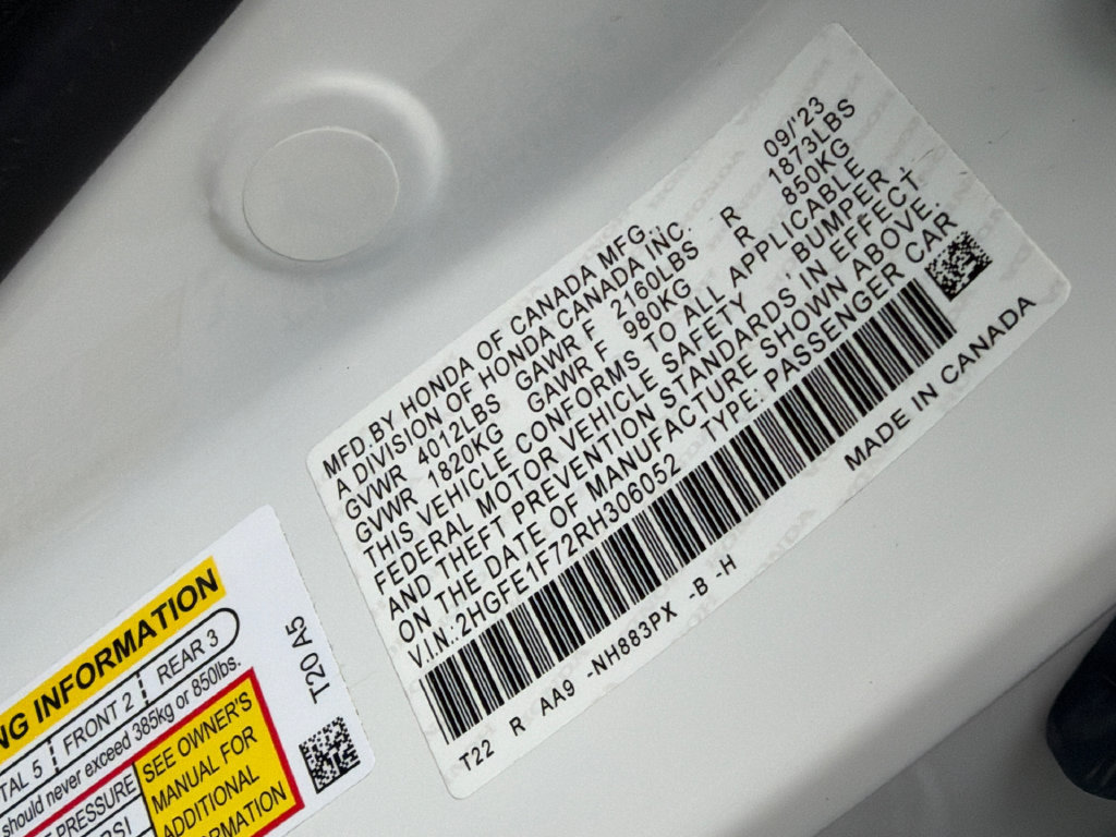 Used 2024 Honda Civic EX image 16