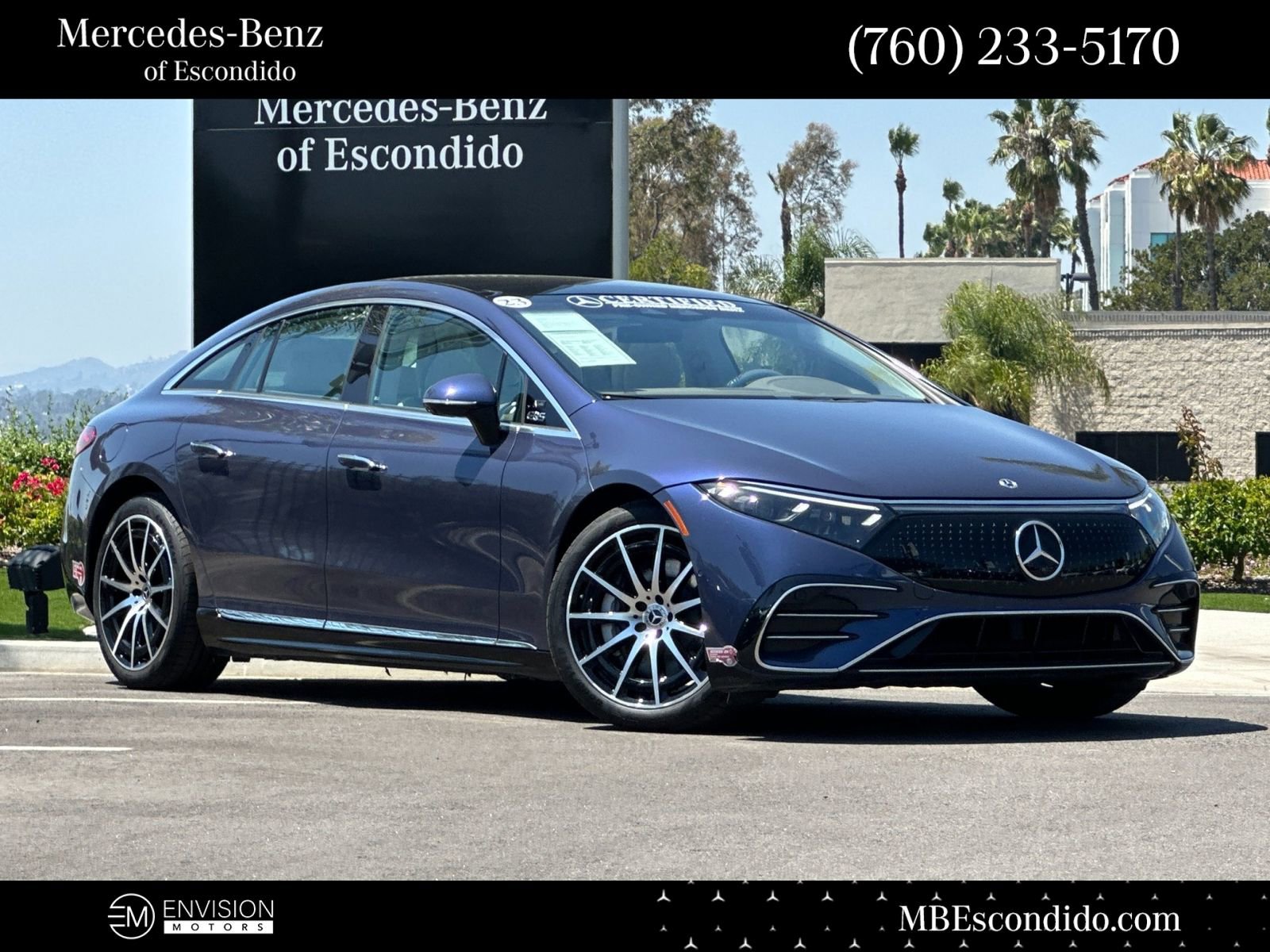 Used 2023 Mercedes-Benz EQS 580 4MATIC Sedan w/ Exclusive Trim Package