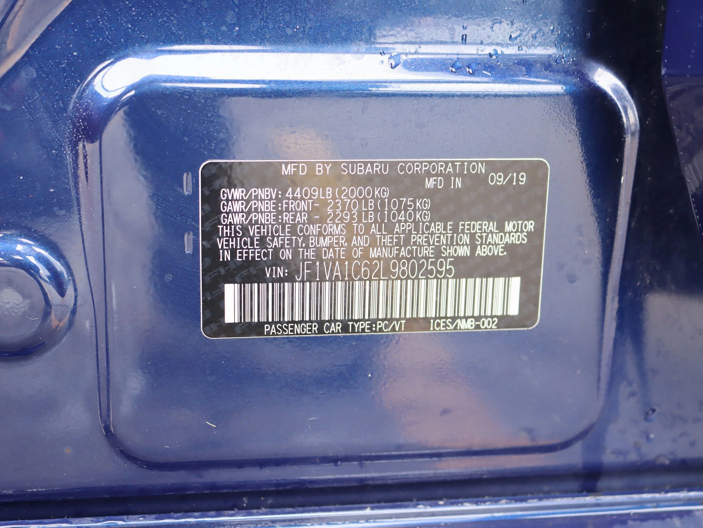 Used 2020 Subaru WRX Premium image 38