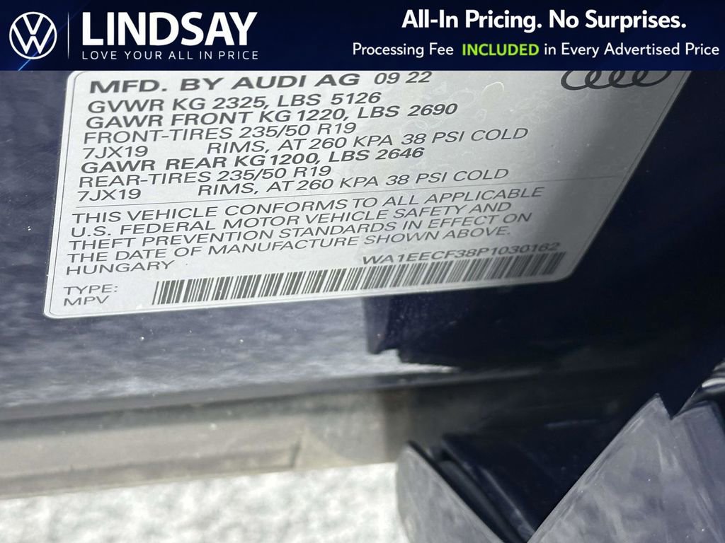 Used 2023 Audi Q3 2.0T Premium Plus w/ Premium Plus Package image 26