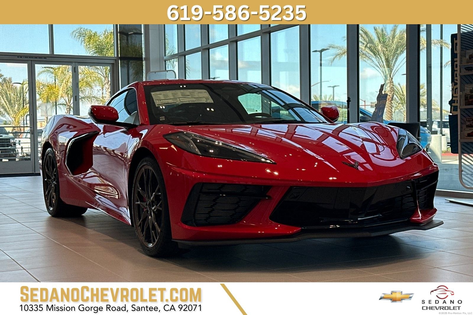 New 2026 Chevrolet Corvette Stingray Preferred Cpe w/ Z51 Performance Package RWD image 1