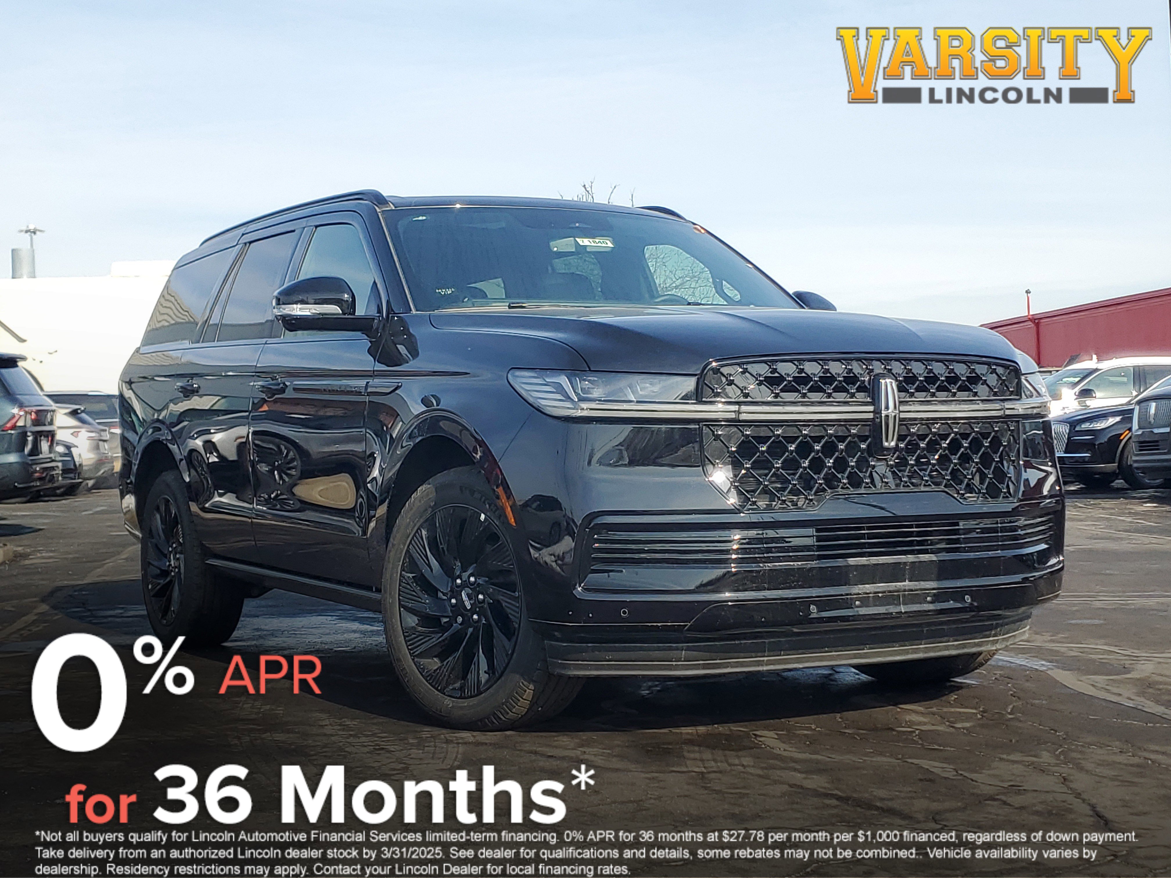 New 2025 Lincoln Navigator Reserve w/ Jet Appearance Package