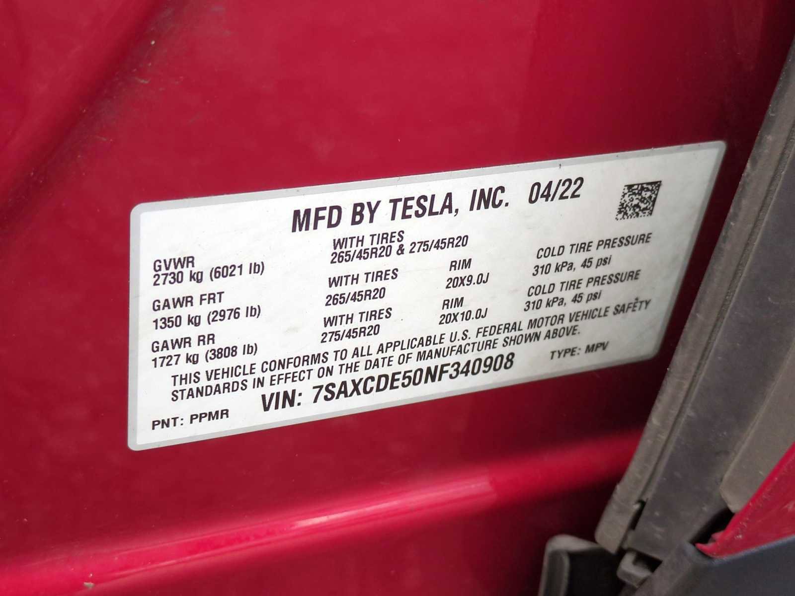 Used 2022 Tesla Model X image 35