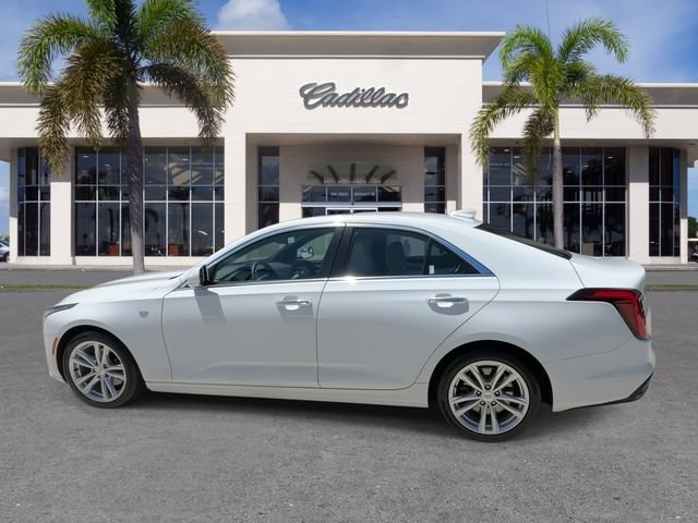 Certified 2022 Cadillac CT4 Luxury w/ Sun And Sound Package RWD image 9