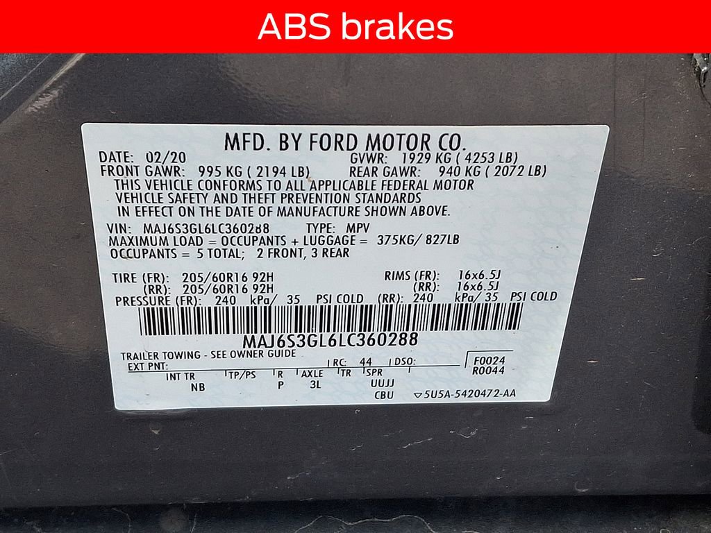 Used 2020 Ford EcoSport SE image 26