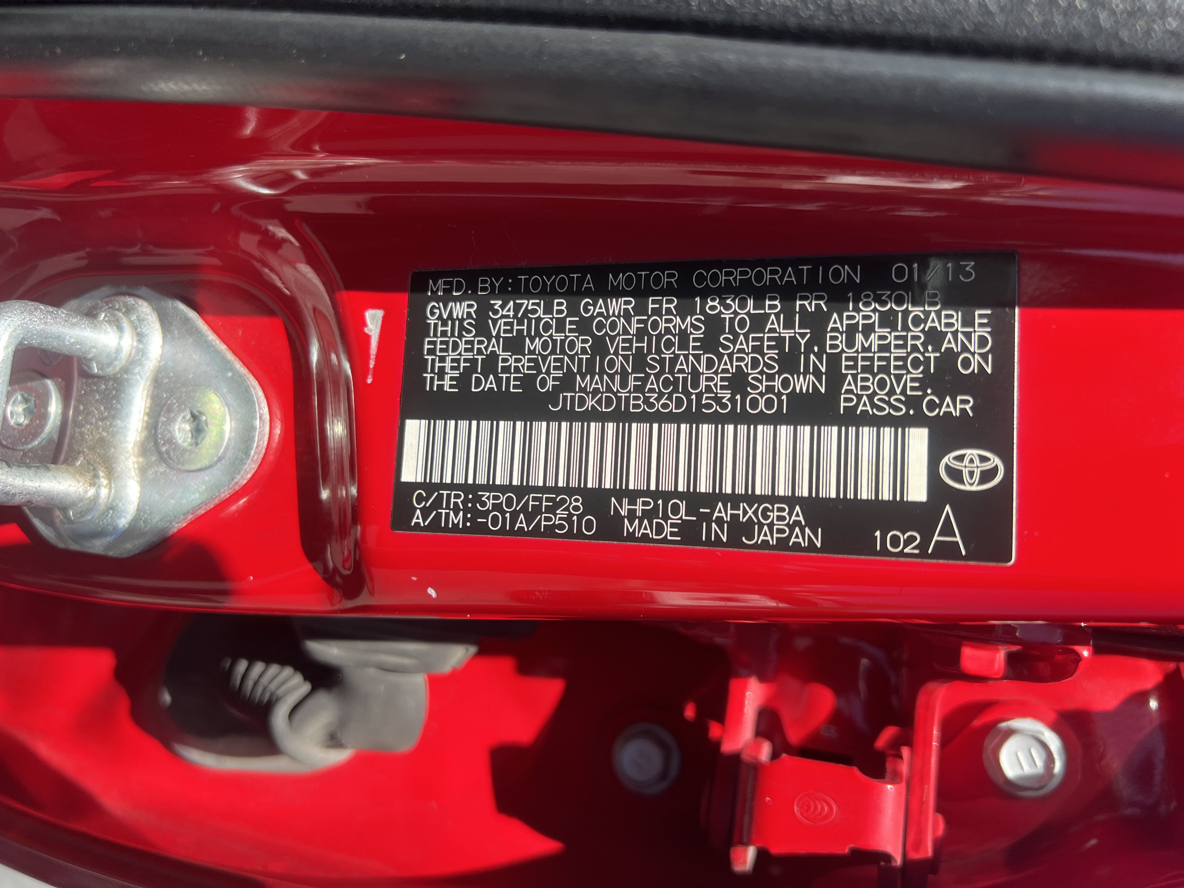 Used 2013 Toyota Prius C Three FWD image 14