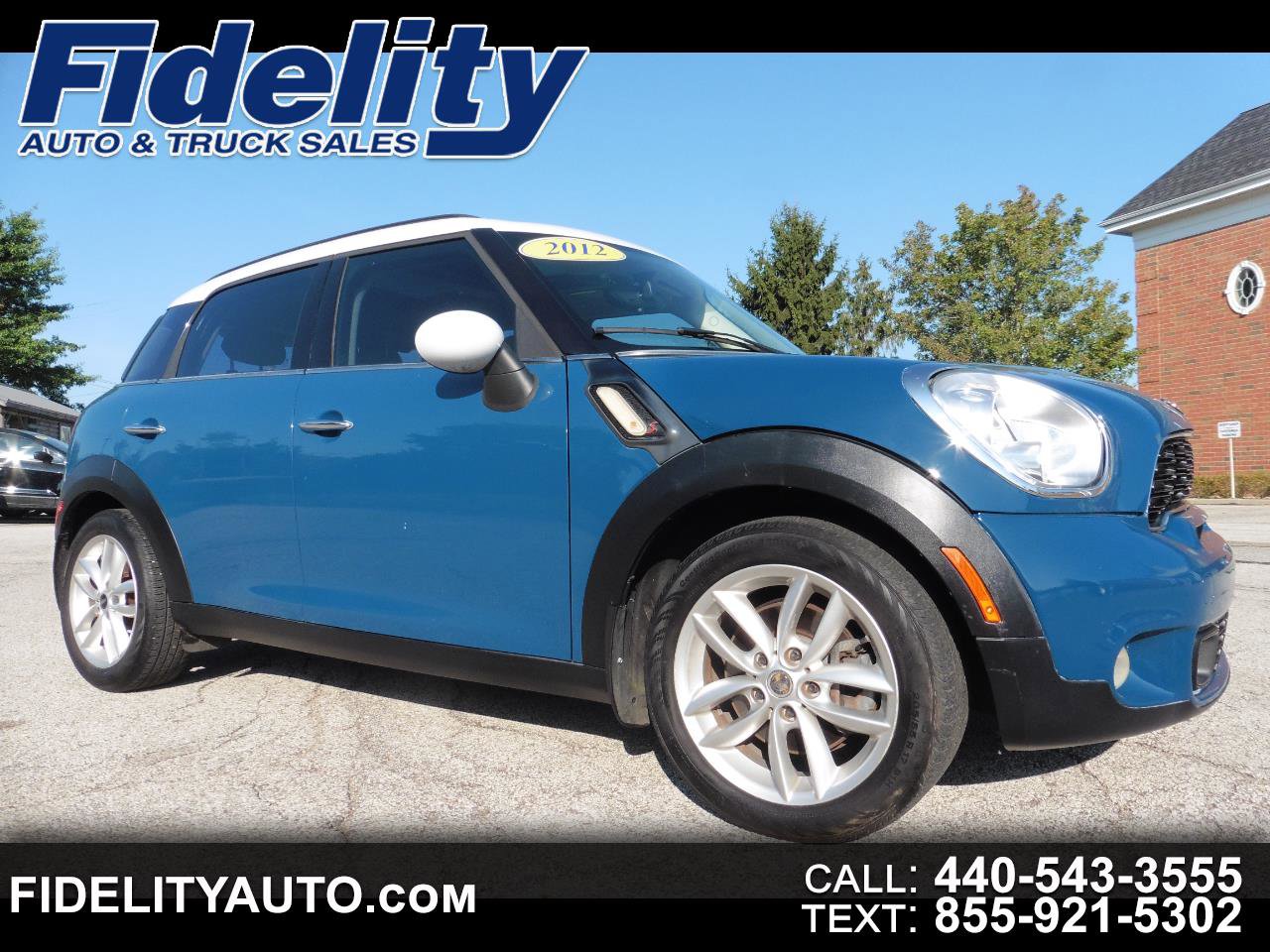 Used 2012 MINI Cooper Countryman S