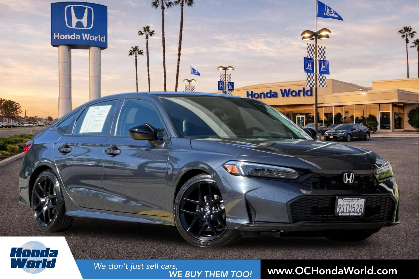 Certified 2025 Honda Civic Sport image 1