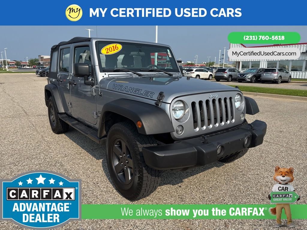 Used 2016 Jeep Wrangler Unlimited Sport w/ Trailer Tow Group image 1