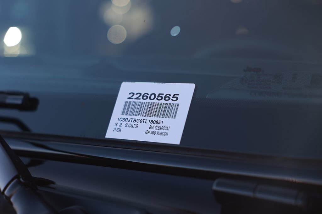 New 2026 Jeep Gladiator Rubicon AWD/4WD image 39