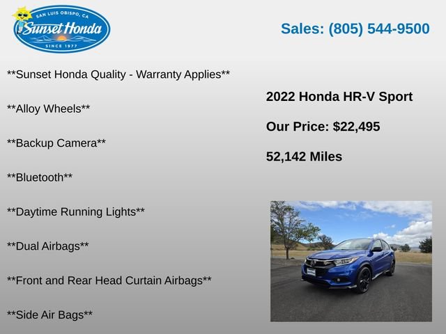 Used 2022 Honda HR-V Sport image 5