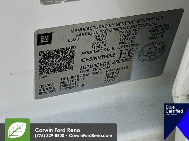 Used 2020 GMC Sierra 1500 SLE w/ Trailering Package image 34