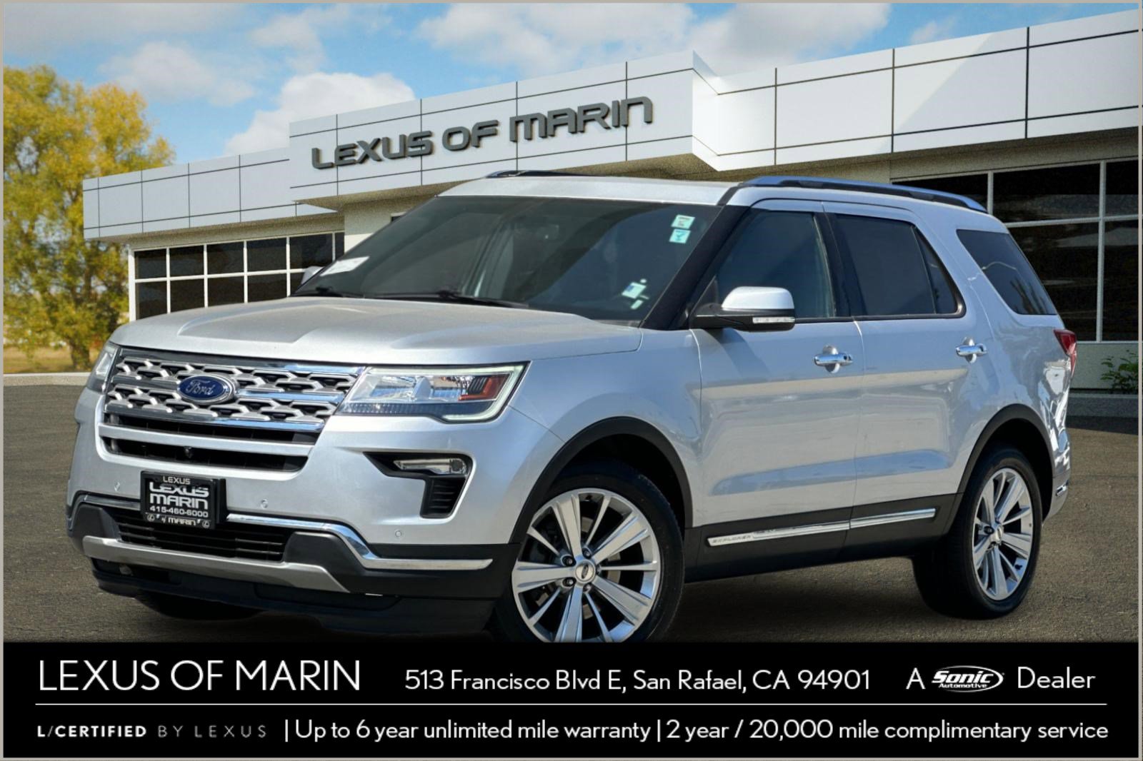 Used 2019 Ford Explorer Limited w/ Class III Trailer Tow Package