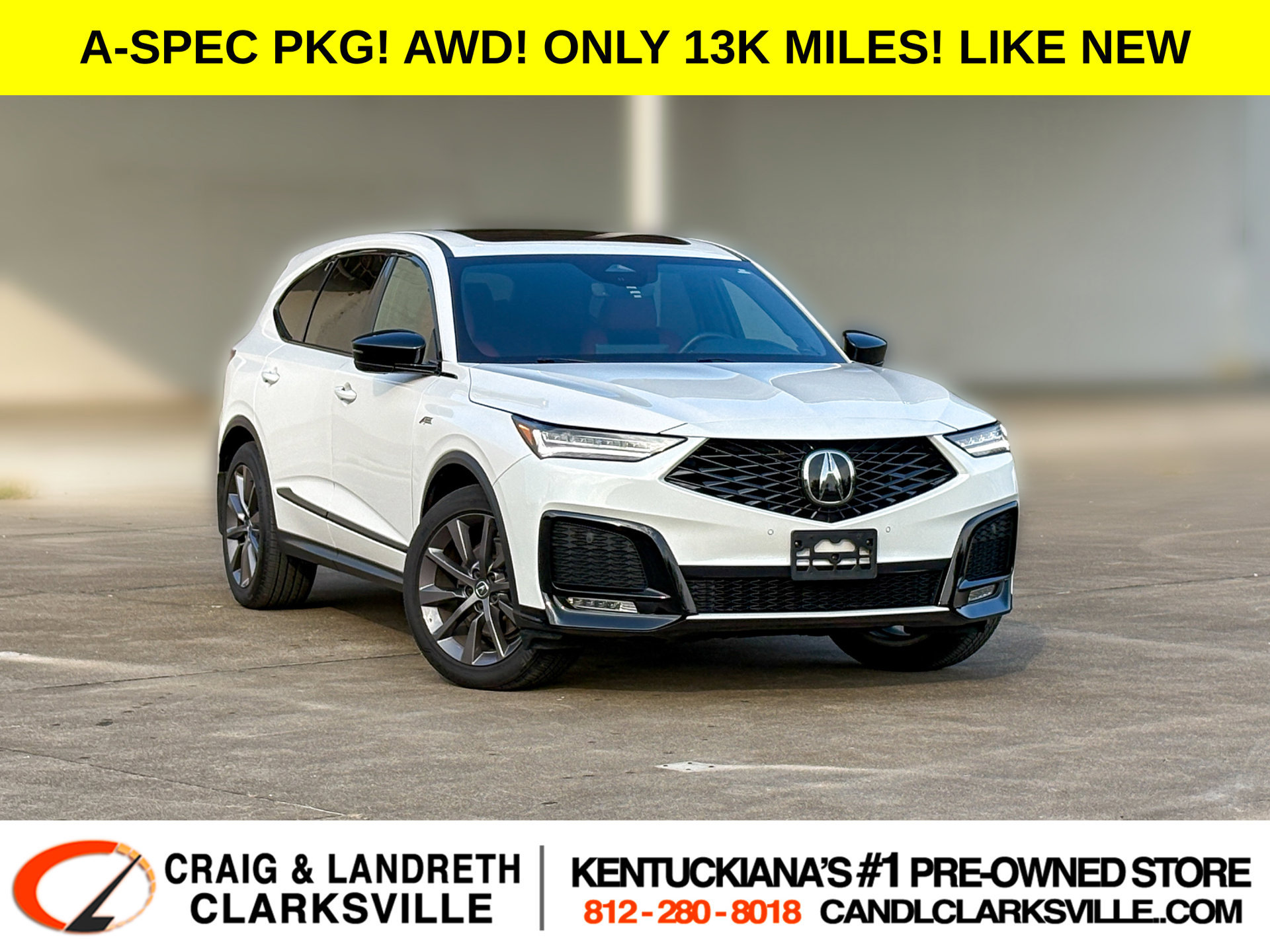 Used 2025 Acura MDX A-Spec