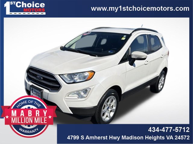 Used 2021 Ford EcoSport SE AWD/4WD 360° Tour