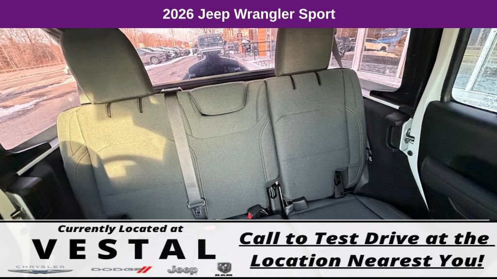 New 2026 Jeep Wrangler Unlimited Sport AWD/4WD image 38