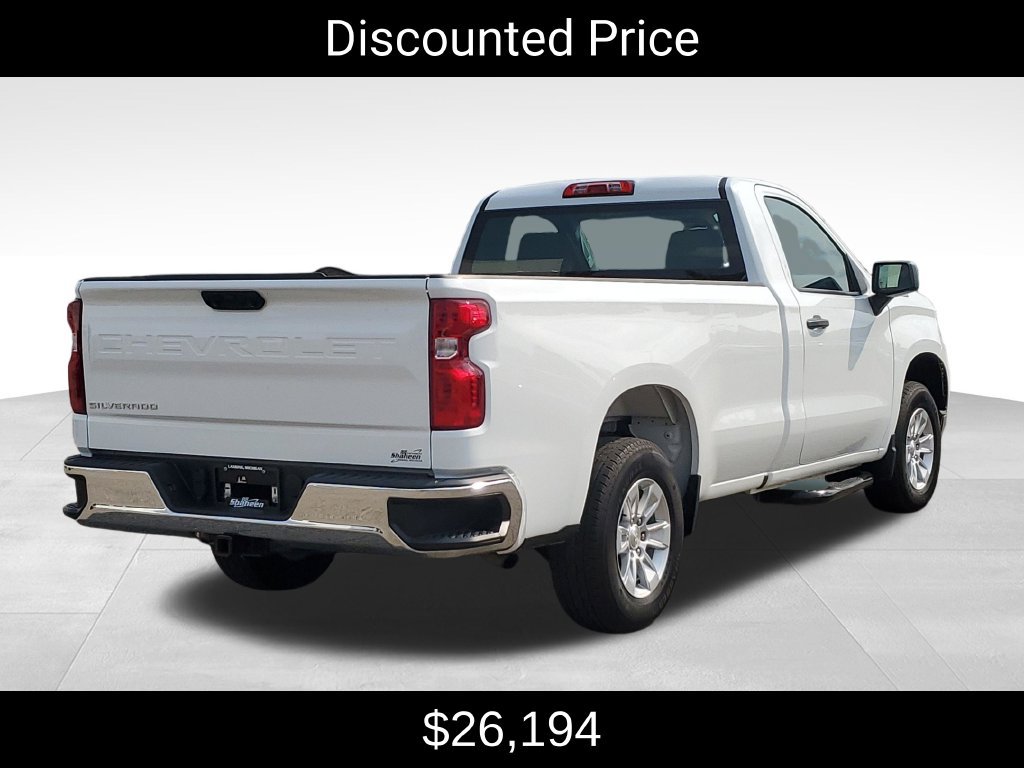 Certified 2023 Chevrolet Silverado 1500 W/T w/ WT Fleet Convenience Package RWD image 3