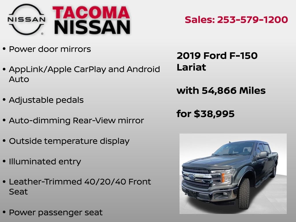 Used 2019 Ford F150 Lariat AWD/4WD image 10