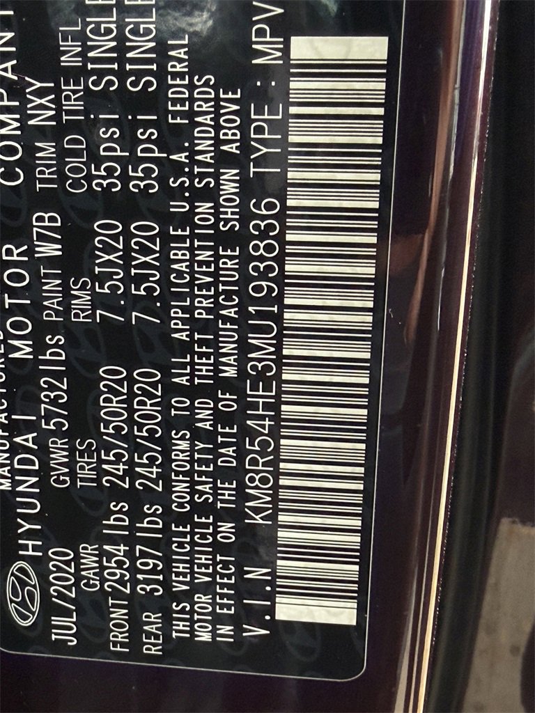 Used 2021 Hyundai Palisade Limited w/ Cargo Package image 36