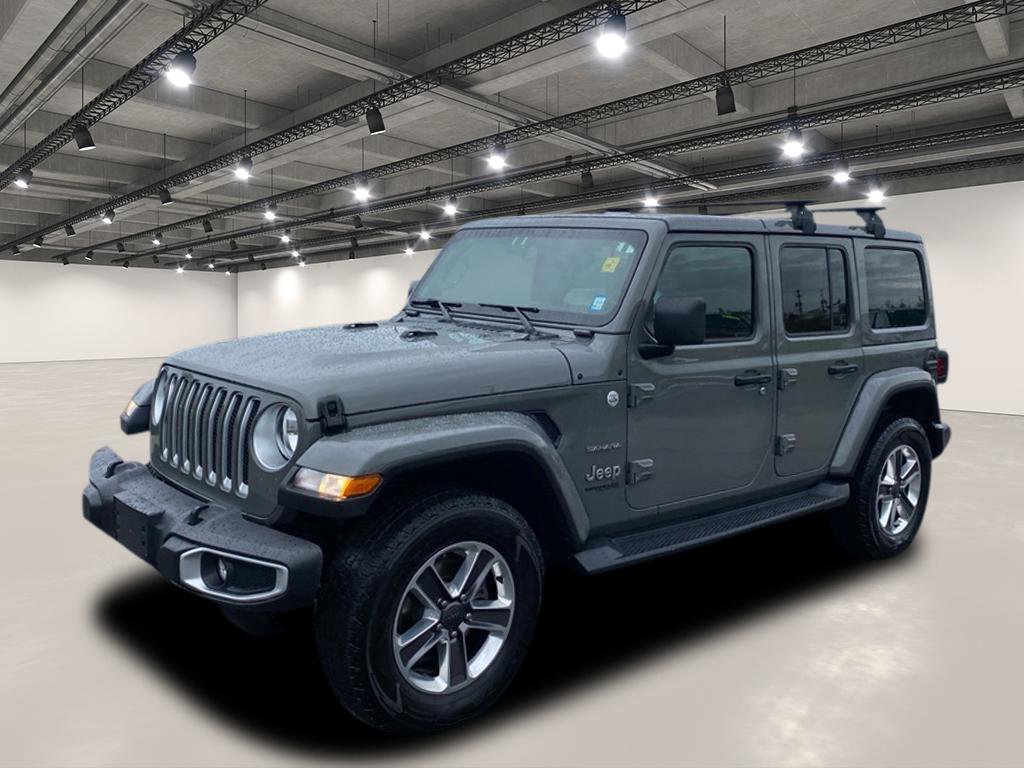 Used 2020 Jeep Wrangler Unlimited Sahara w/ Uconnect 4C Nav & Sound Group image 3