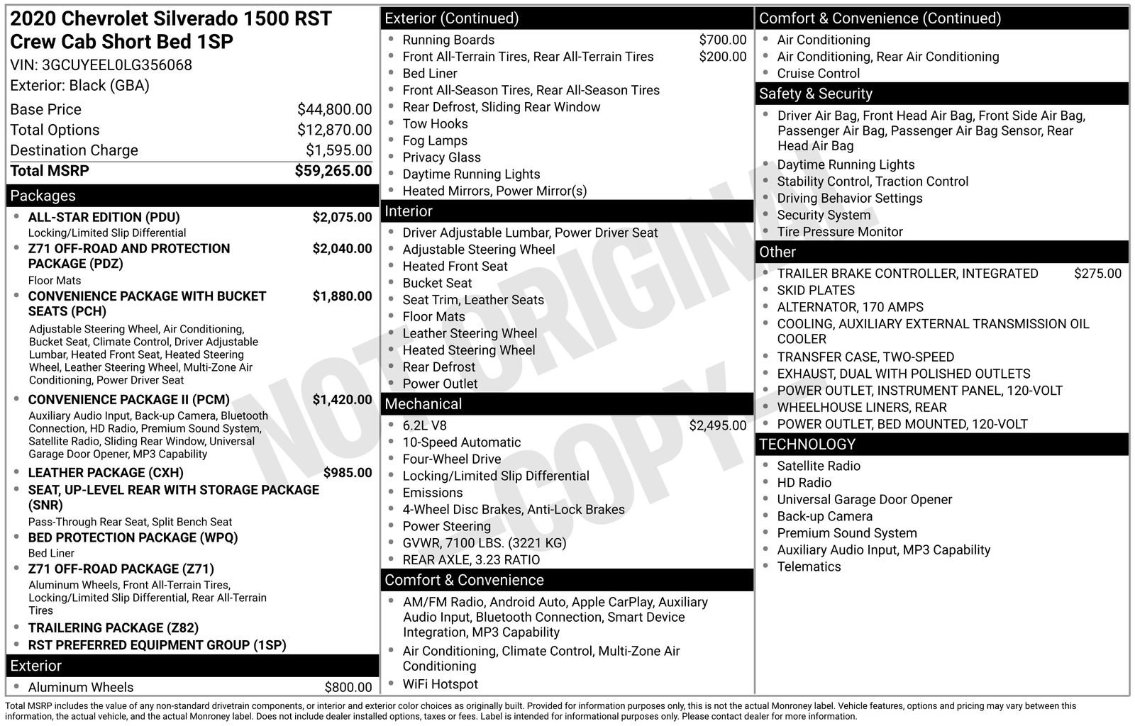 Used 2020 Chevrolet Silverado 1500 RST w/ All-Star Edition AWD/4WD image 4