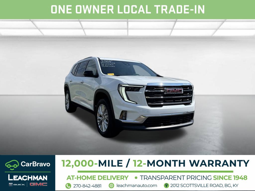 Used 2025 GMC Acadia Elevation w/ Elevation Premium Package