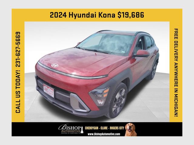 Used 2024 Hyundai Kona SEL AWD/4WD image 1
