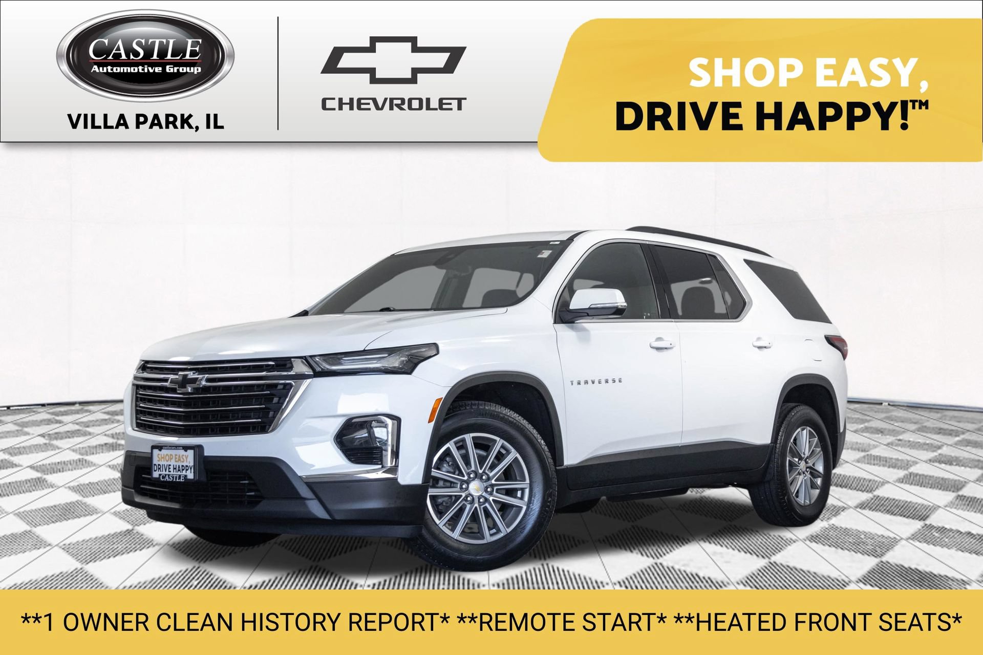 Certified 2023 Chevrolet Traverse LT