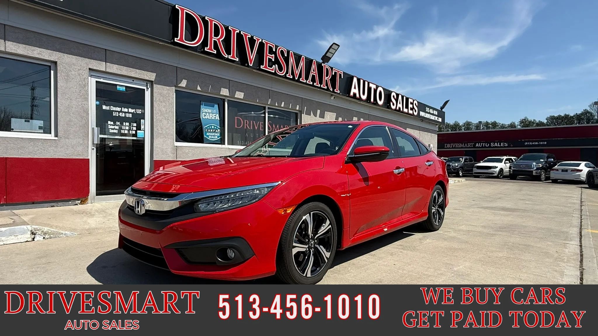 Used 2017 Honda Civic Touring image 1