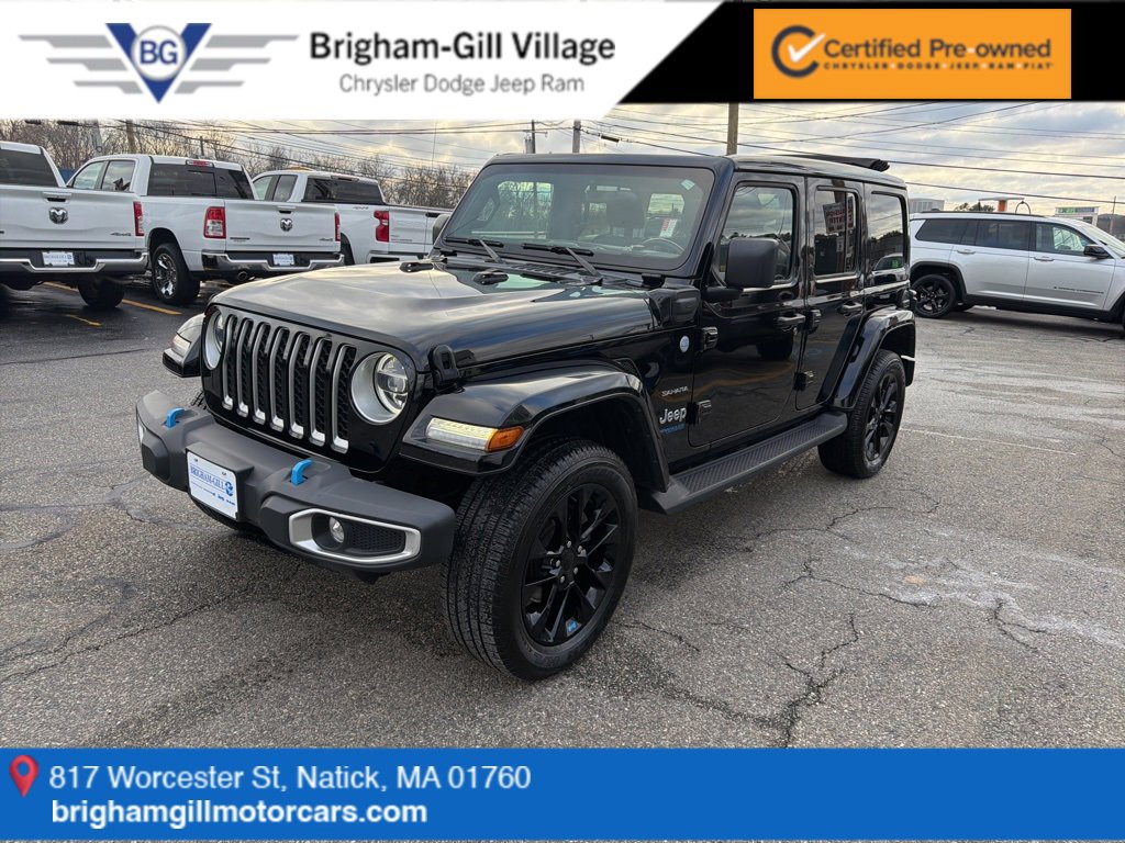 Certified 2022 Jeep Wrangler Unlimited Sahara w/ Cold Weather Group