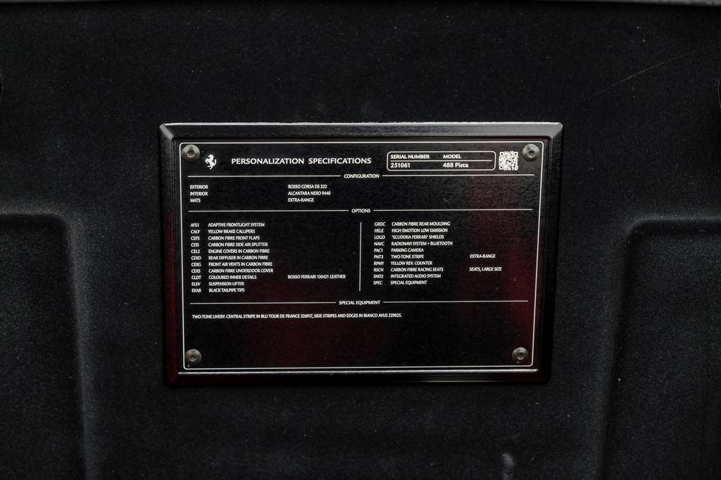 Used 2020 Ferrari 488 Pista Coupe RWD image 62