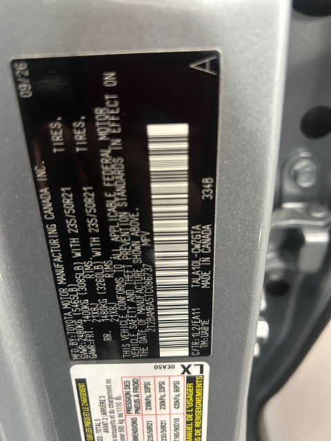 New 2026 Lexus RX 350 Premium w/ Convenience Package FWD image 30