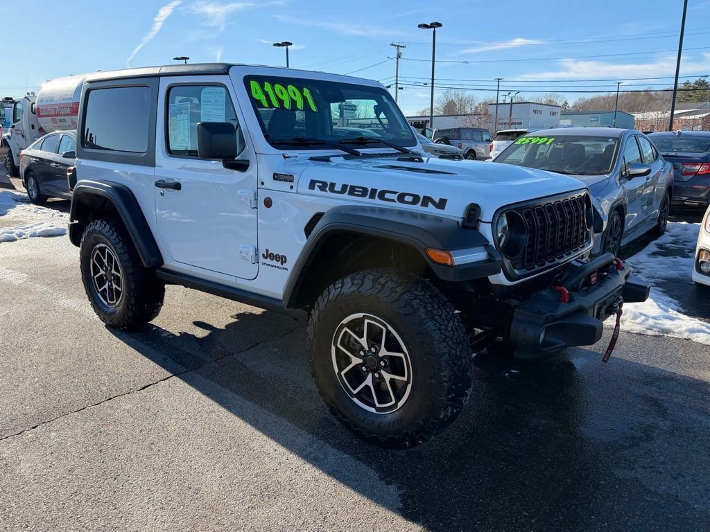 Used 2025 Jeep Wrangler Rubicon w/ Steel Bumper Group