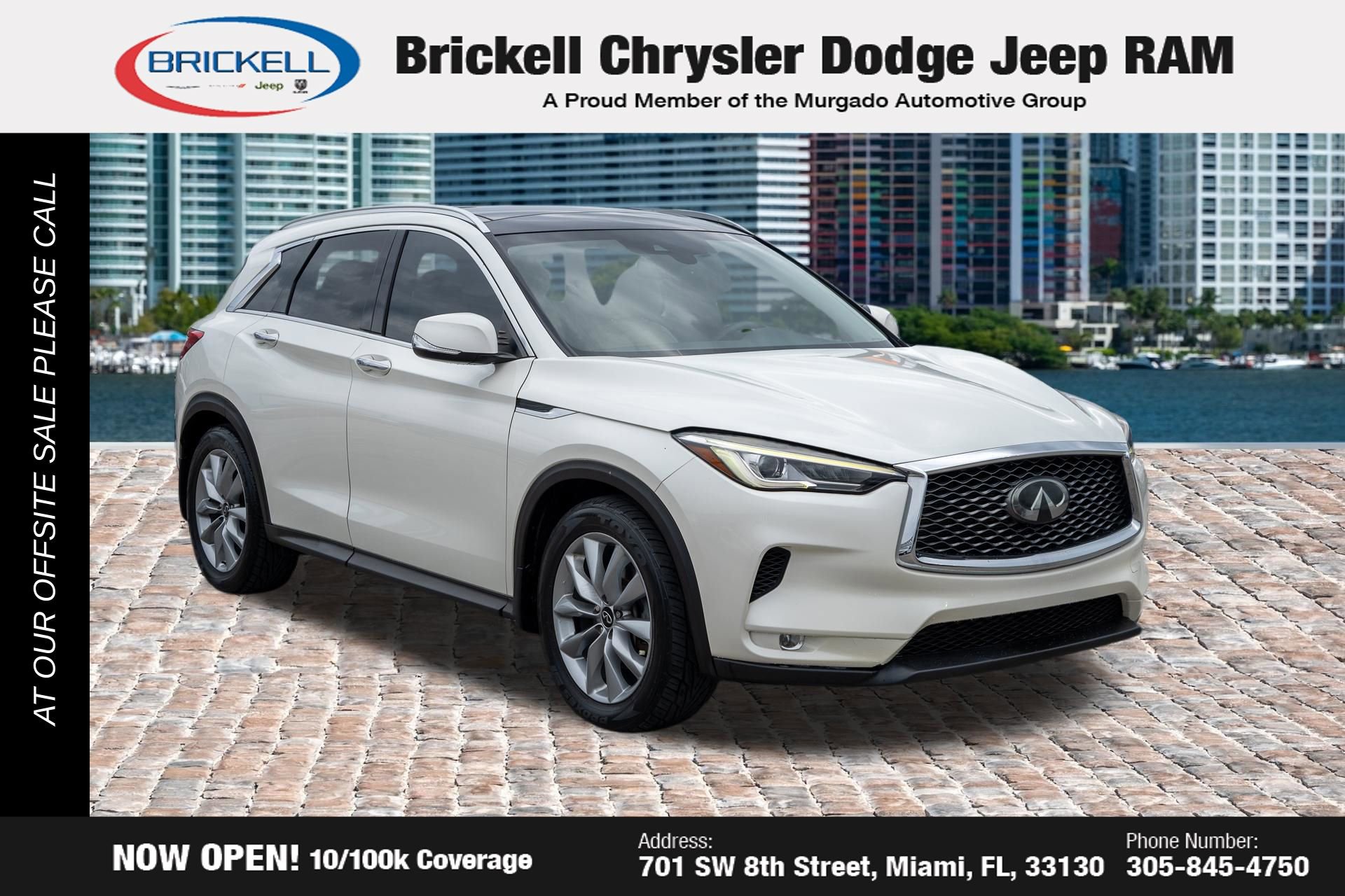 Used 2020 INFINITI QX50 Luxe FWD image 3