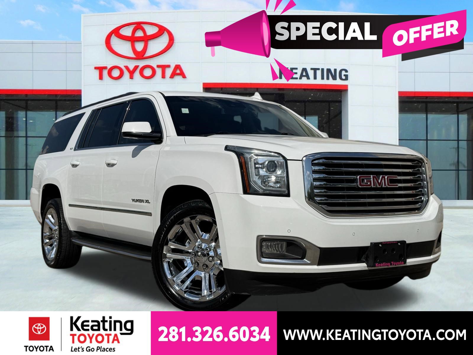 Used 2018 GMC Yukon XL SLT w/ Premium Edition RWD 360° Tour
