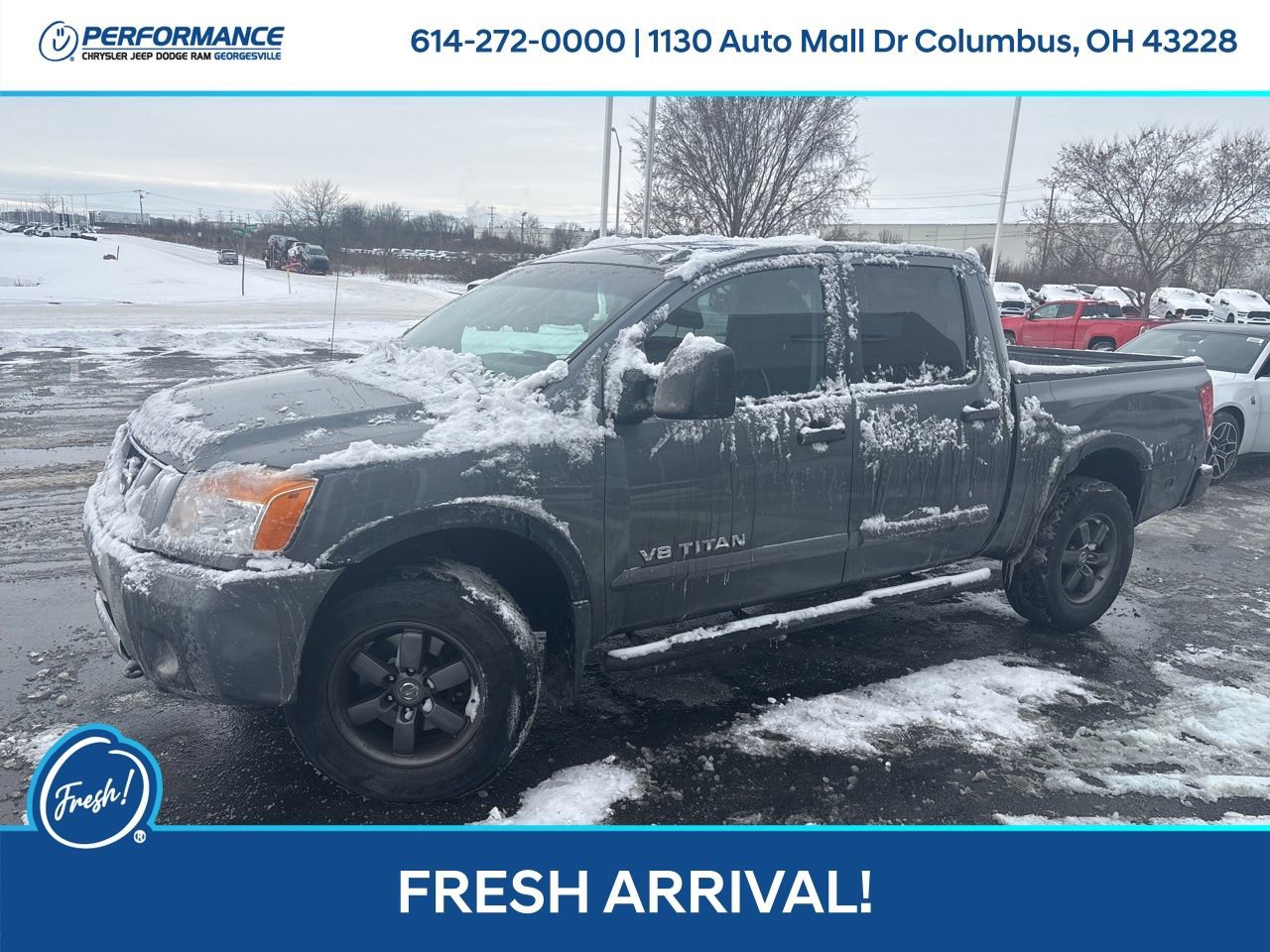 Used 2015 Nissan Titan PRO-4X image 8