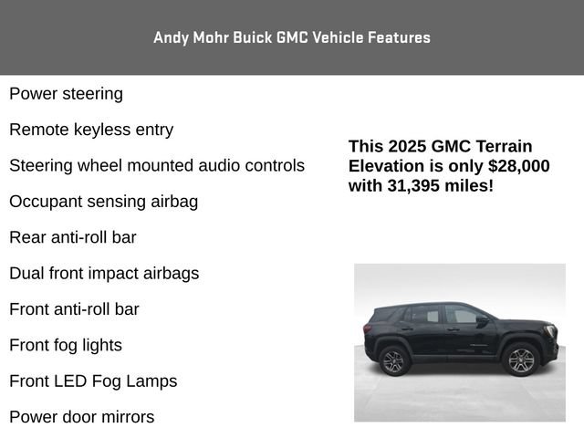 Used 2025 GMC Terrain Elevation w/ Technology Package II AWD/4WD image 12