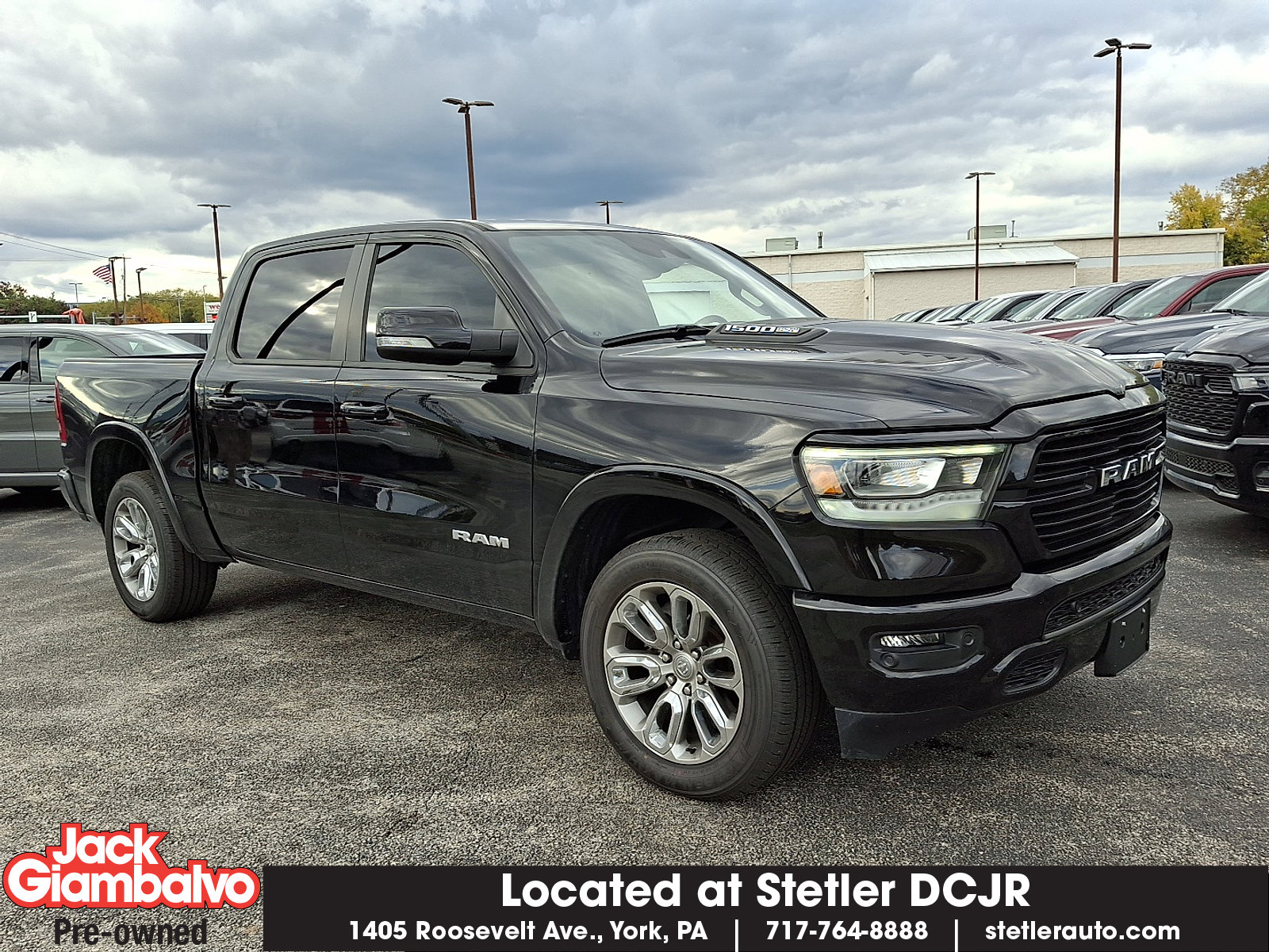 Used 2022 RAM 1500 Laramie w/ Sport Appearance Package