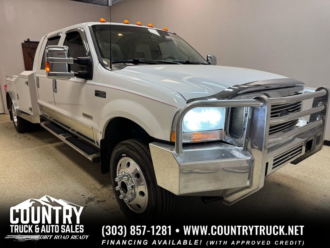 Used 2003 Ford F450 4x4 Crew Cab Super Duty