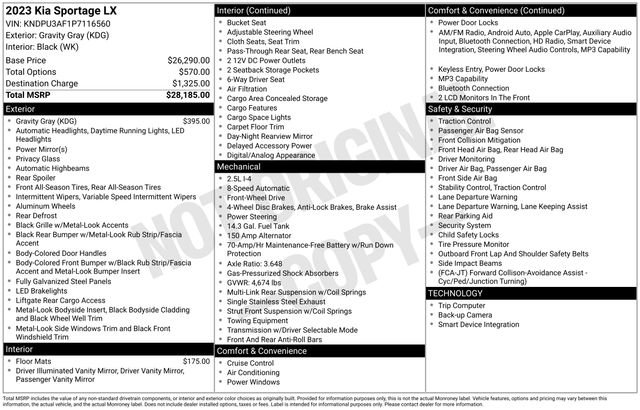 Used 2023 Kia Sportage LX image 5
