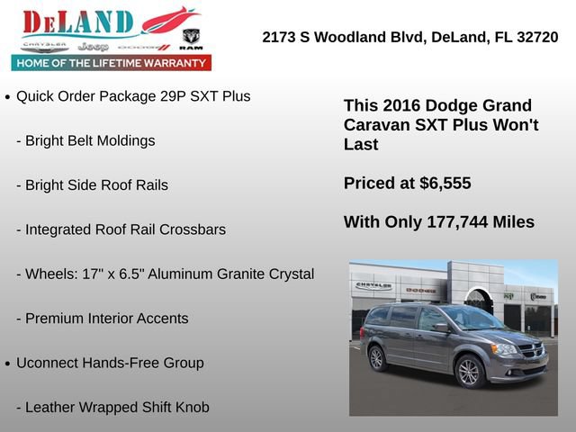 Used 2016 Dodge Grand Caravan SXT FWD image 12