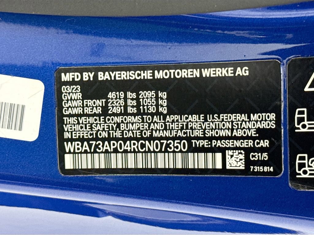 Certified 2024 BMW 430i xDrive Coupe w/ M Sport Package AWD/4WD image 31