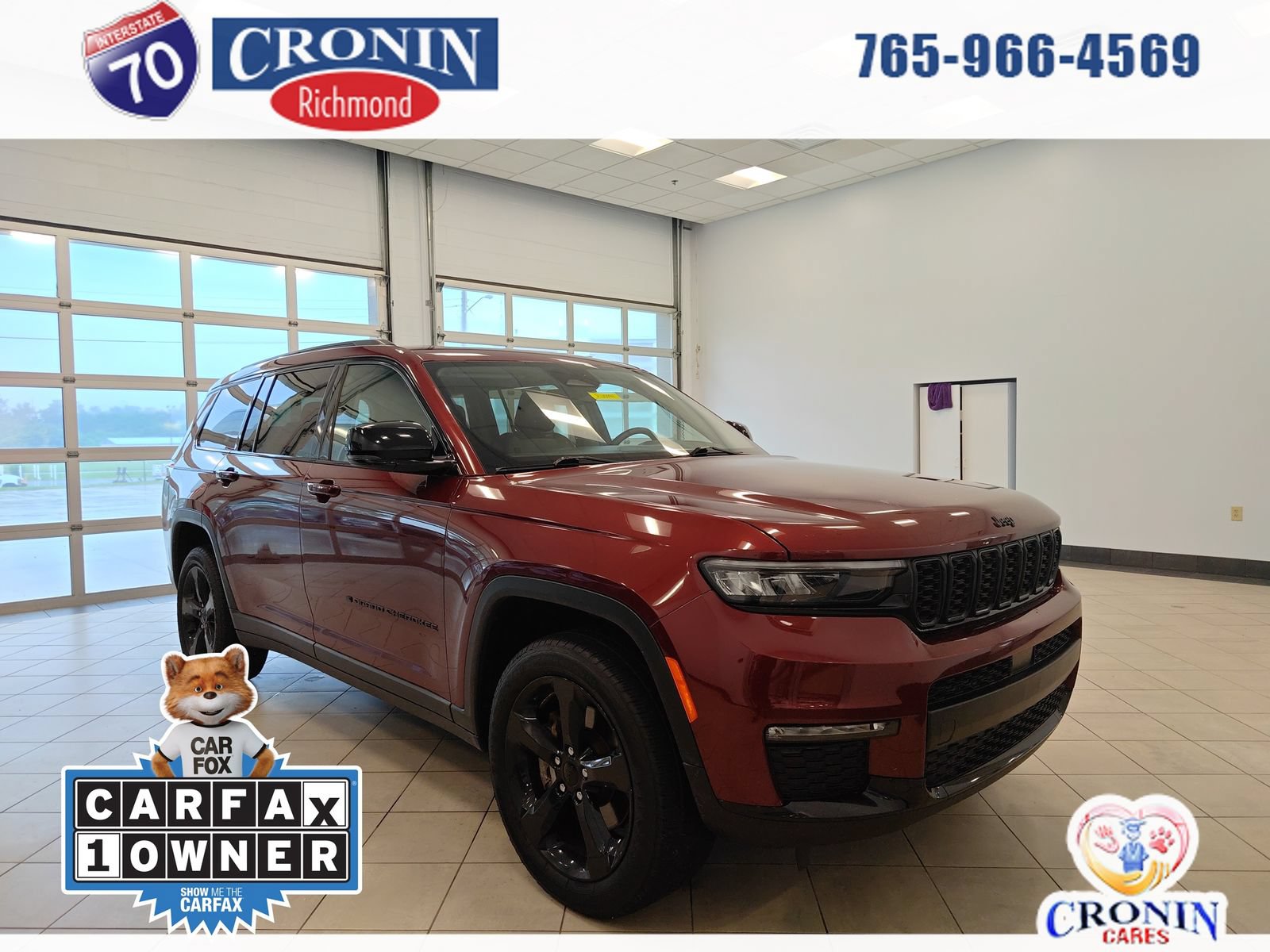 Used 2022 Jeep Grand Cherokee L Limited w/ Black Appearance Package