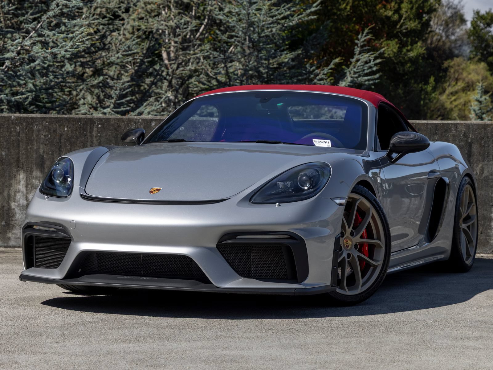 Certified 2022 Porsche 718 Boxster Spyder RWD image 1